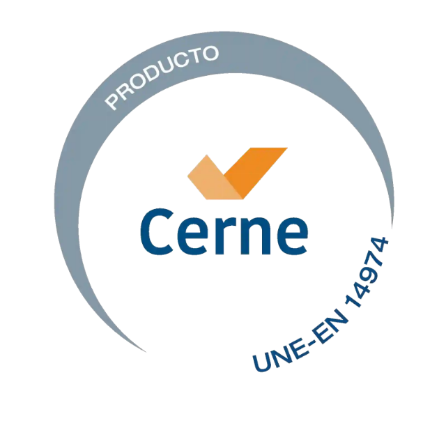 Cerne - Certificación UNE-EN 14974