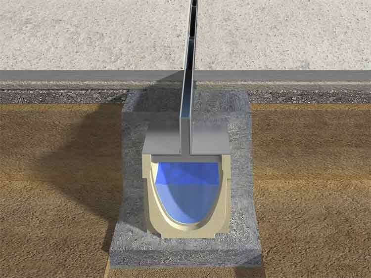 Reja Central Ranurada