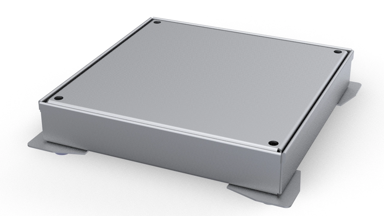 Gráfico - Tapa de Registro Estanco Acero Inoxidable Reforzado Liso